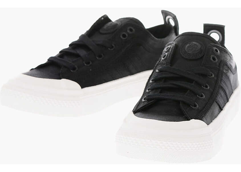Diesel Fabric S-Astico Low Lace W Sneakers Black