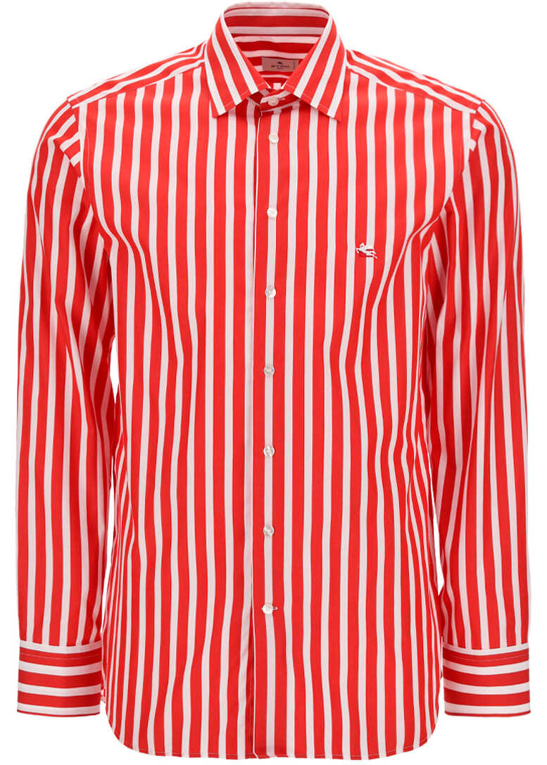 ETRO Shirt 1K5266005 RED/WHITE