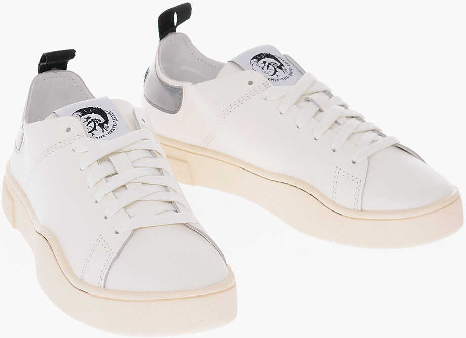 Diesel Leather S-Clever Ls W Sneakers White