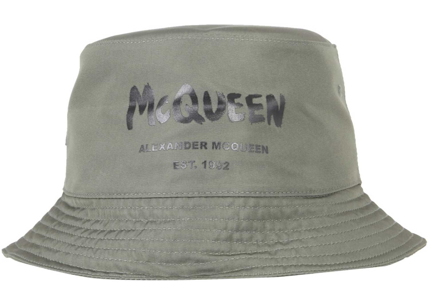 Alexander McQueen Bucket Hat 667779_4404Q2960 GREEN image0