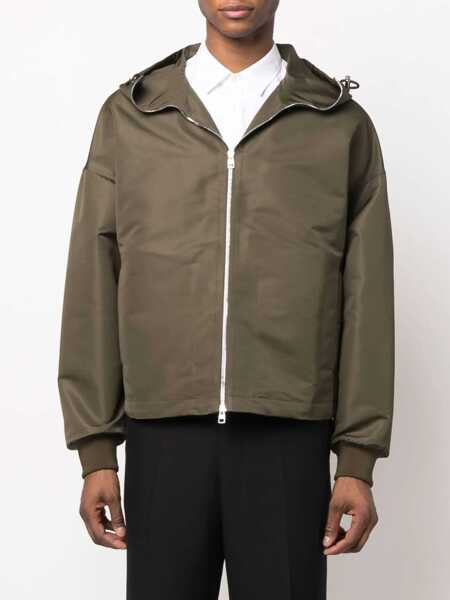 Jachete Alexander McQueen Blake Painting Jacket MILITARY GREEN Barbati (BM 8730273) 3