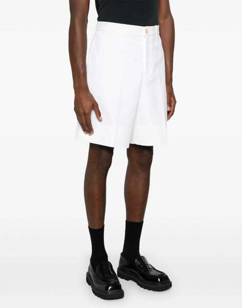 Pantaloni scurti Alexander McQueen Tailored Bermudas WHITE Barbati (BM 8730363) 3