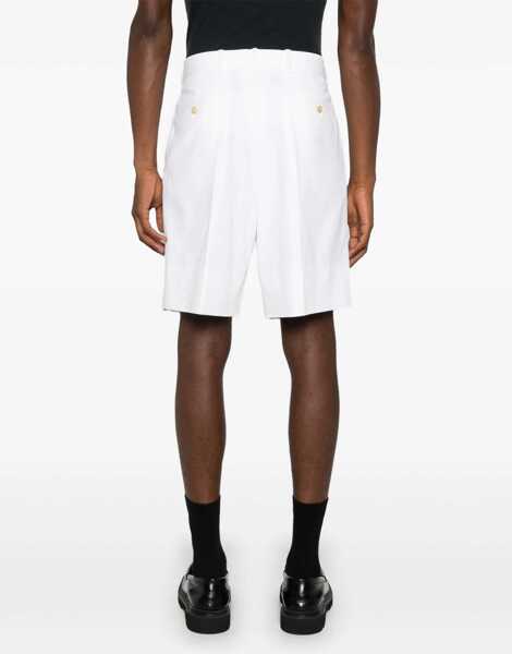 Pantaloni scurti Alexander McQueen Tailored Bermudas WHITE Barbati (BM 8730363) 4