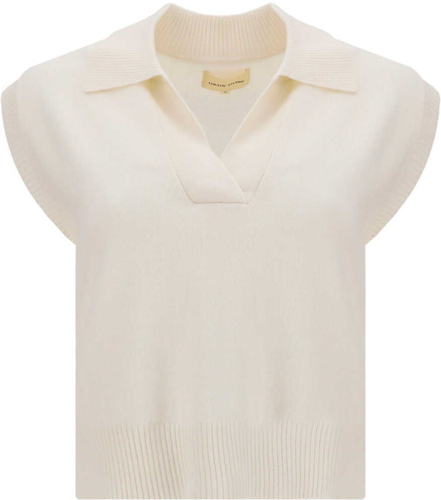 Loulou Studio Cashmere Sweater PAGAN IVORY