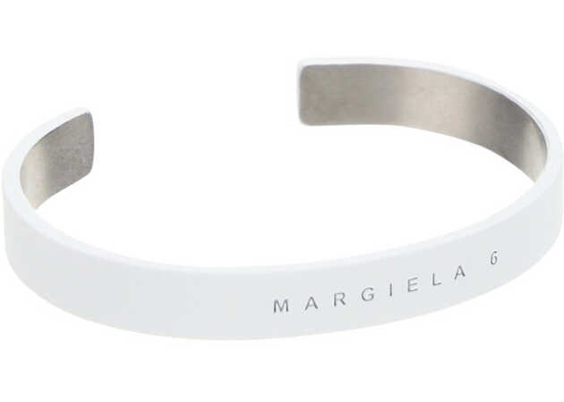 MM6 Maison Margiela Bracelet SM6UY0013SV0058 OFF WHITE image0