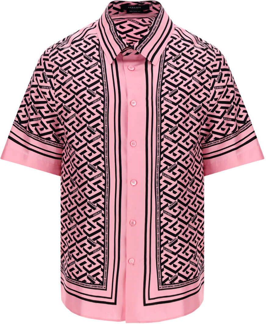 Versace Shirt 10039271A02816 CANDY/BLACK image