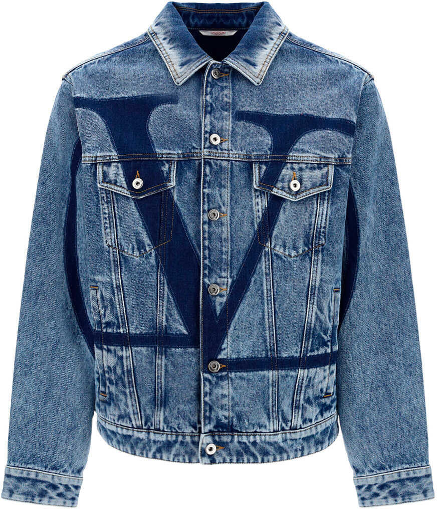 Valentino Garavani Jacket XV3DC02G847 DENIM BLUE