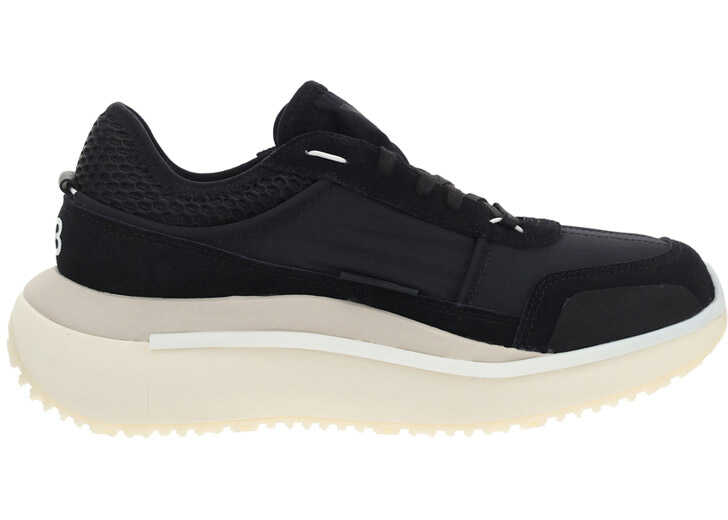 Y-3 Ajatu Run Sneakers GW8613 BLACK CLEA BROWN CREAWHITE