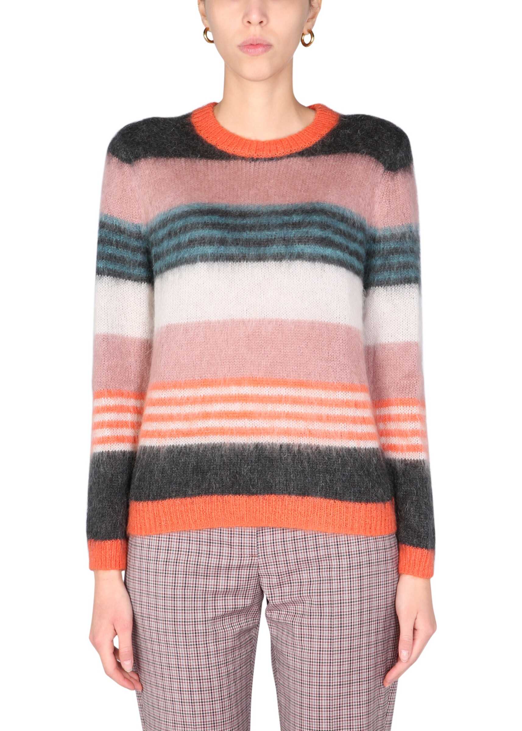 PS by Paul Smith Sweater With Striped Pattern W2R/081N/H30875_49 MULTICOLOUR