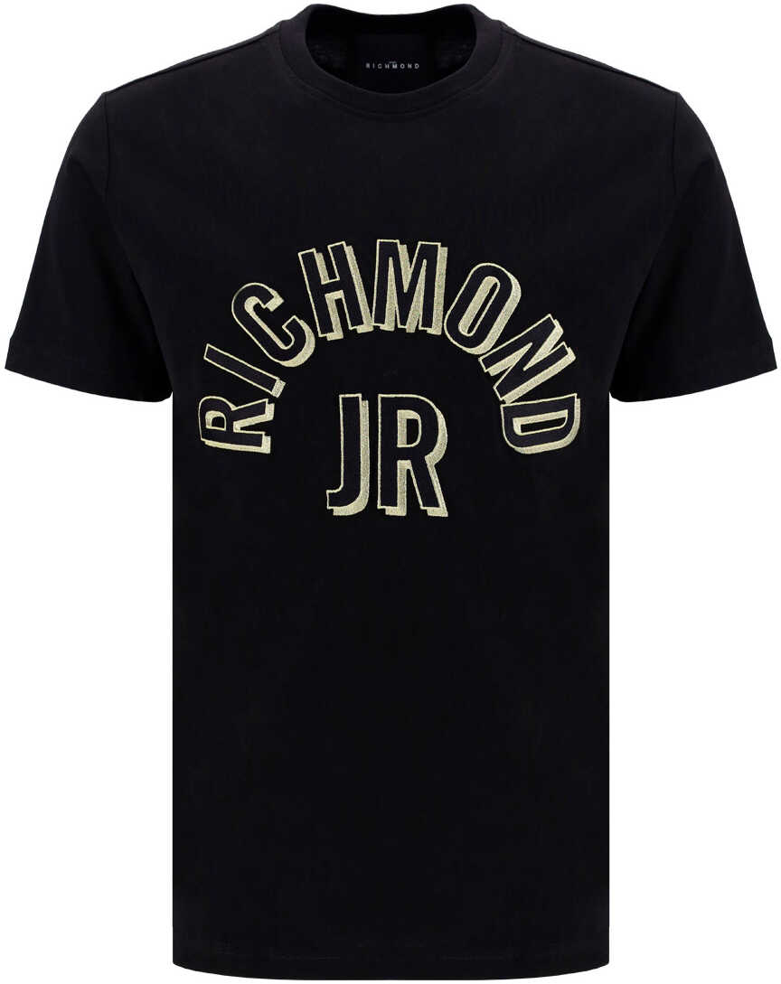 John Richmond Raiko T-Shirt RMP22036TS BLACK