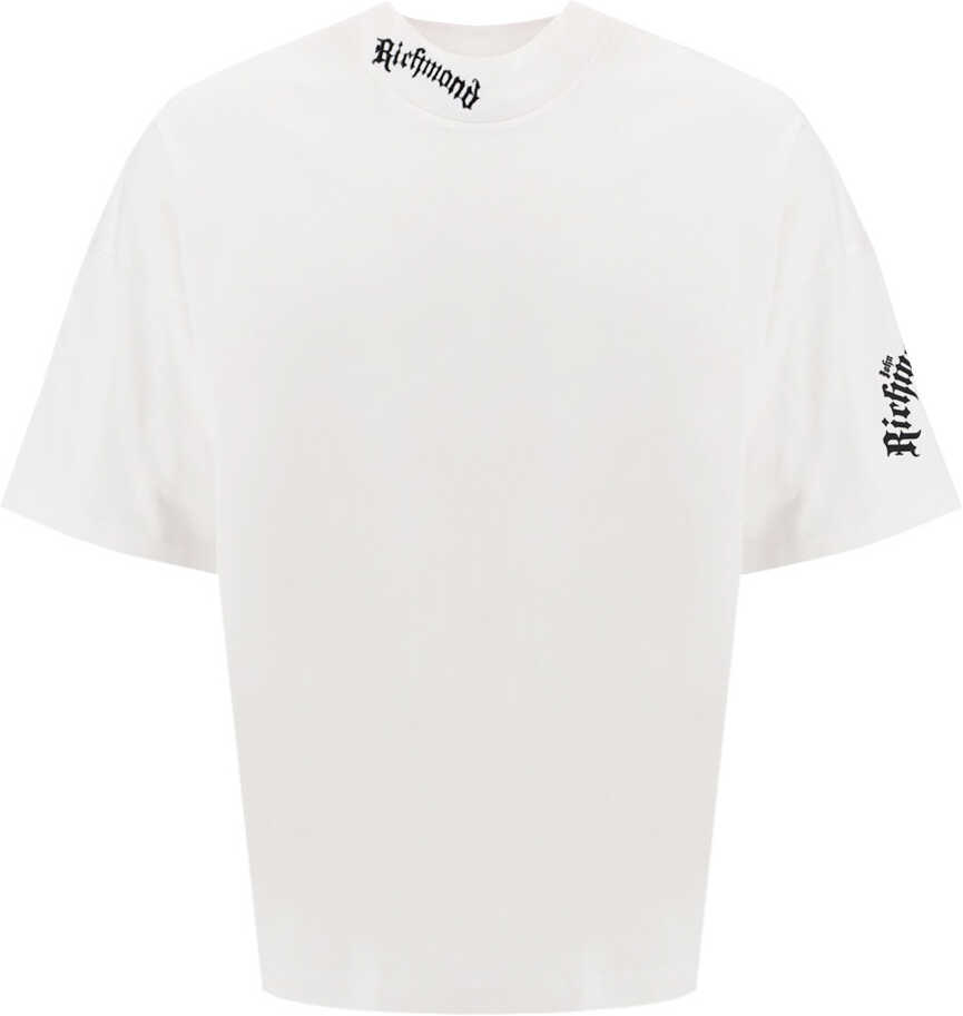 John Richmond Haukivesi T-Shirt RMP22122TS OFF WHITE