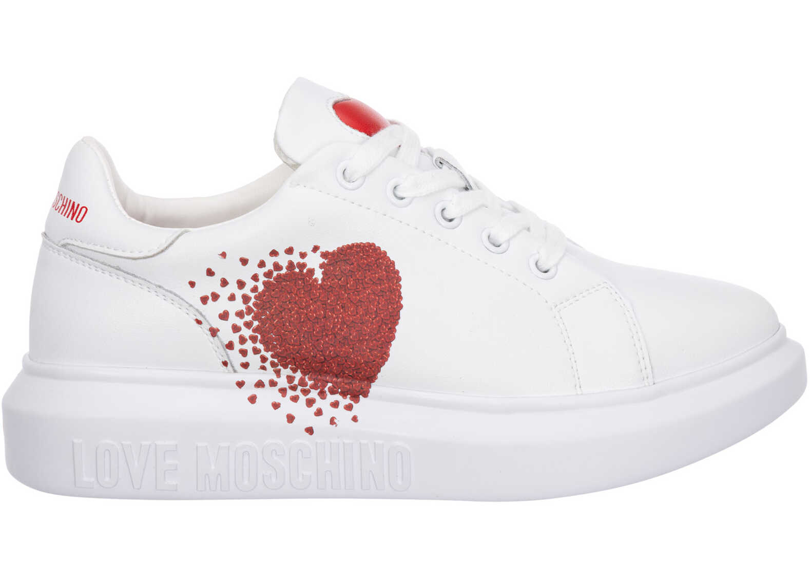 LOVE Moschino Sneakers Running JA15154G1EIA0100 White image