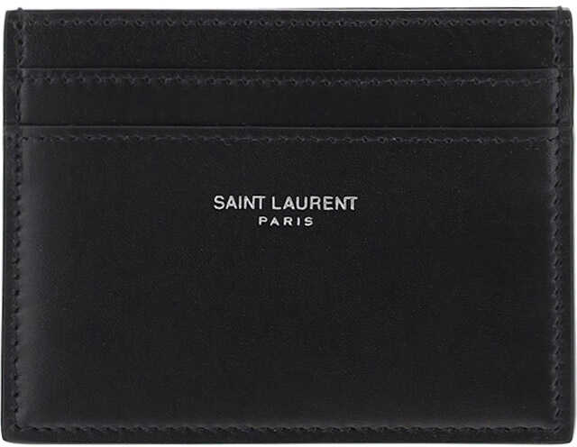 Saint Laurent Credit Card Holder 3759460U90N NERO image0