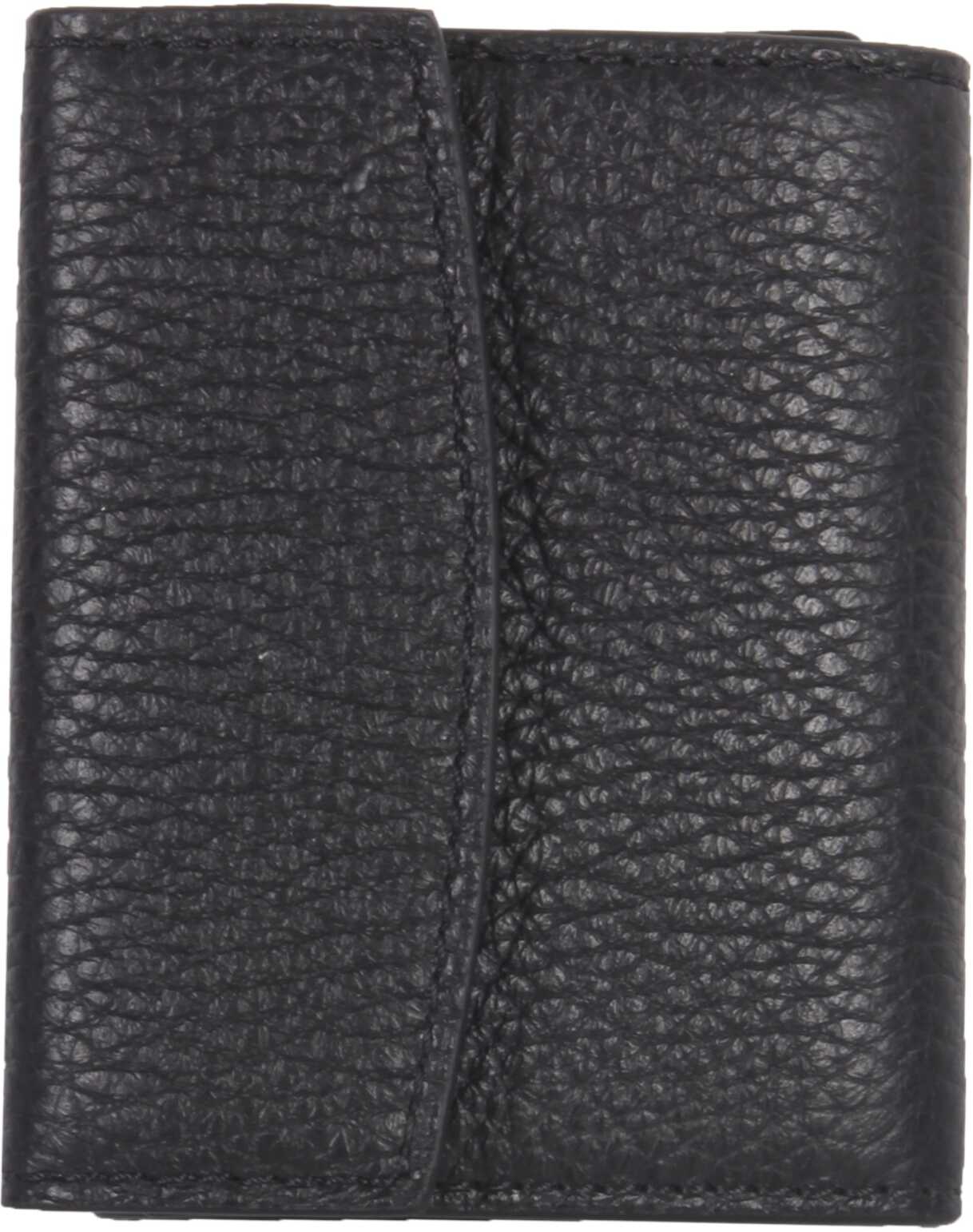 Maison Margiela Leather Wallet S35UI0529_P4479T8013 BLACK image