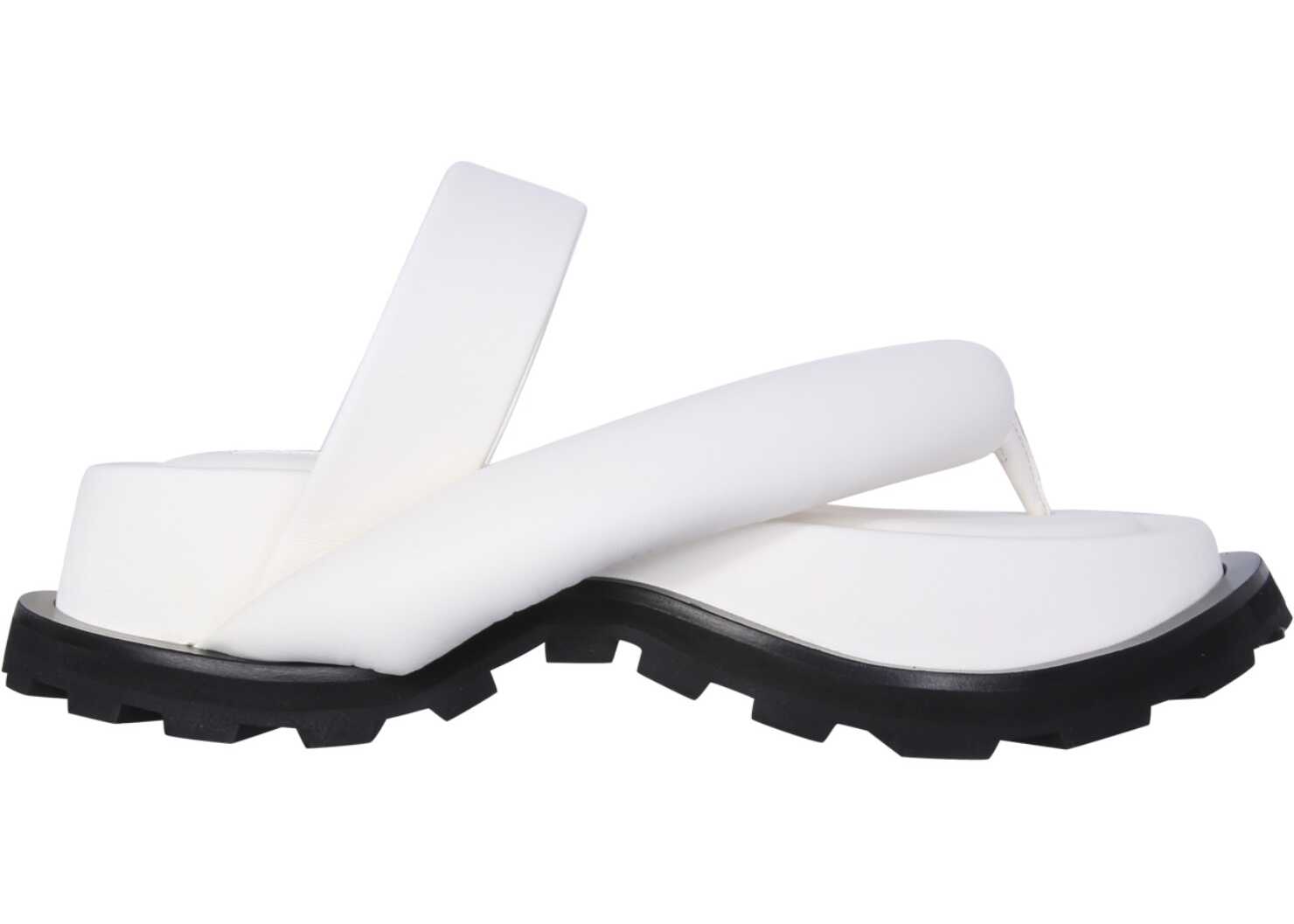 Jil Sander Sandals With Platform JS36046A_15002101 WHITE image0
