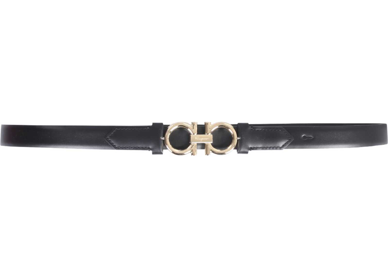 Salvatore Ferragamo Gancini Belt 715735_23B707NERO BLACK