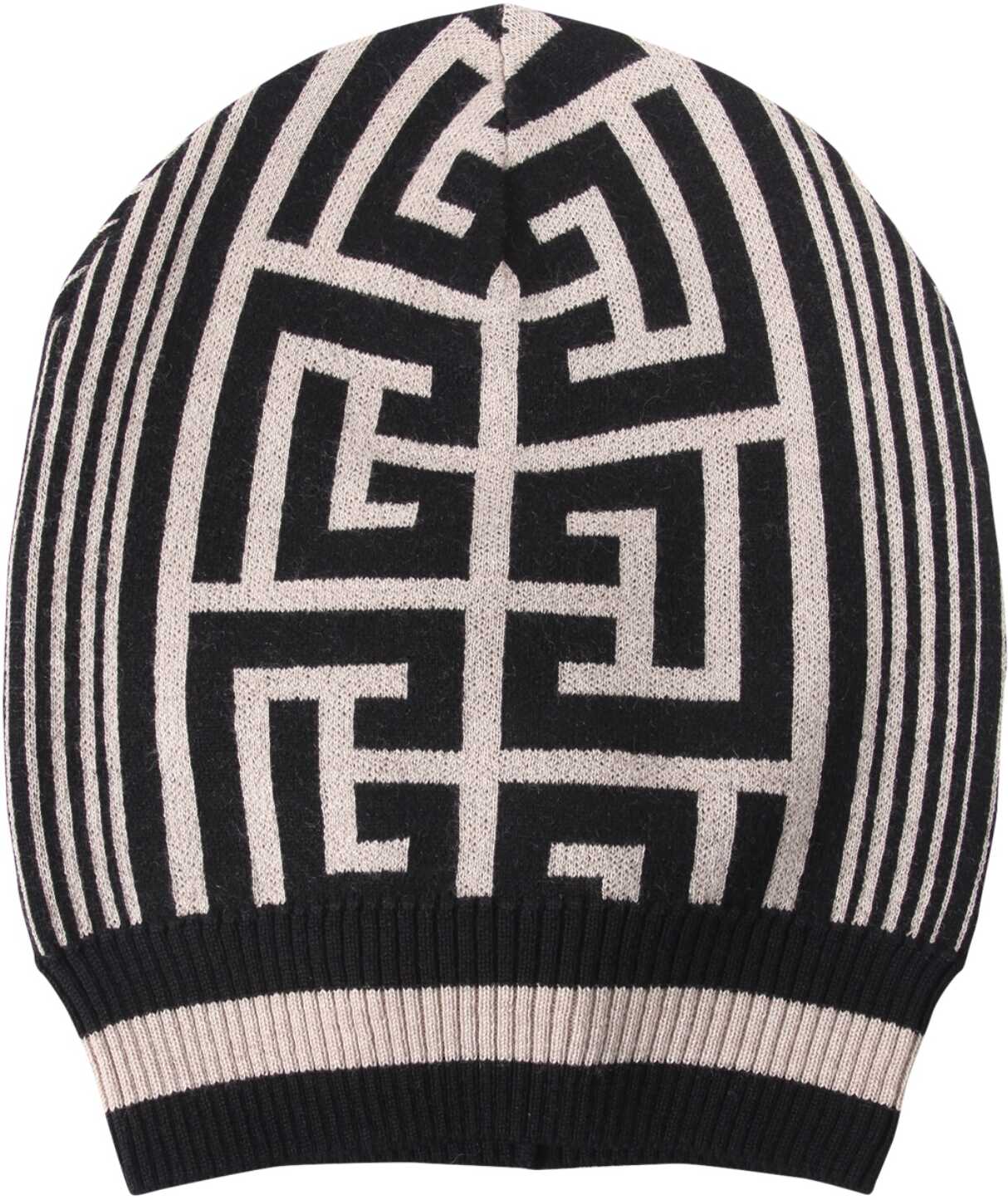 Balmain Hat With Monogram Logo XH1XC000_KB21GFE MULTICOLOUR image