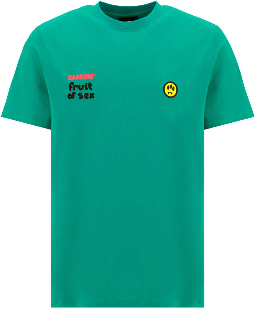 BARROW Jersey T-Shirt 031298 VERDE SMERALDO