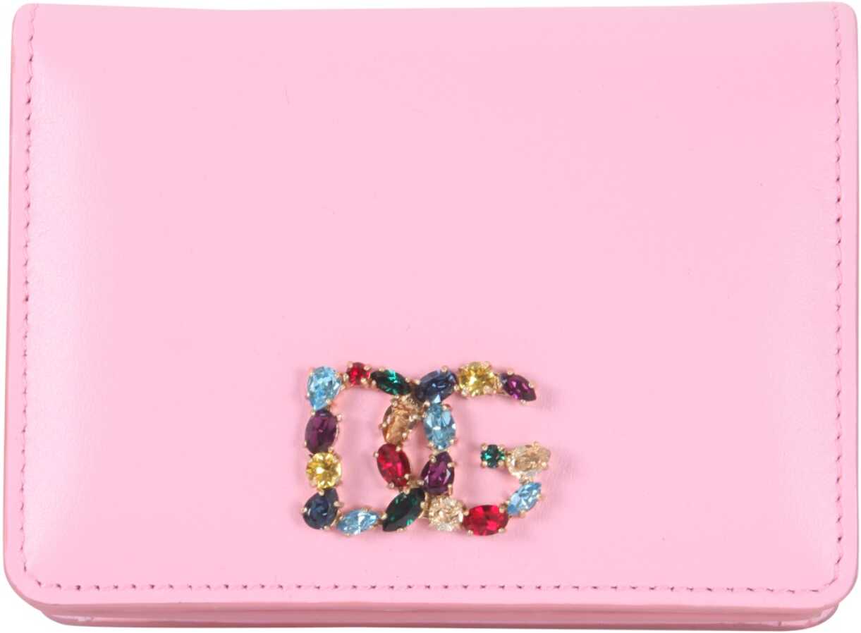 Dolce & Gabbana Small Continental Wallet PINK
