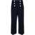 LOVE Moschino Wide Leg Trousers BLUE