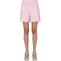 Pantaloni scurti Shorts With Logo Buttons Femei