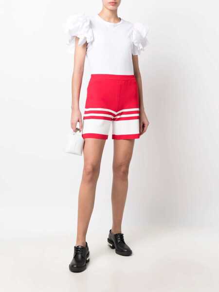 Pantaloni scurti LOVE Moschino Sailor Mood Shorts RED Femei (BM 8736273) 2