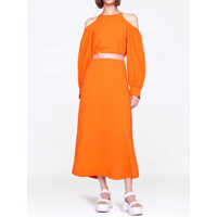 Rochii elegante Maxi Dress With Belt Femei