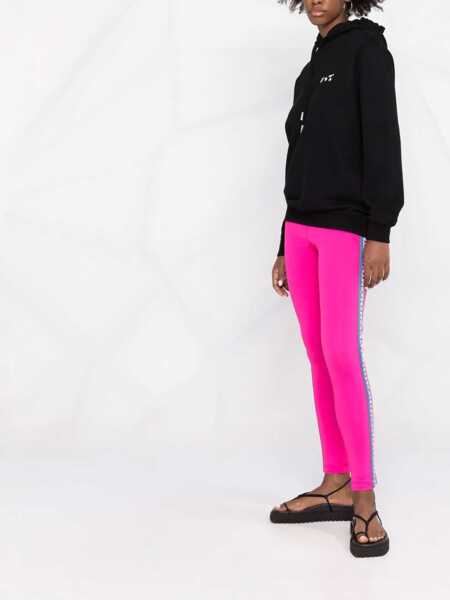 Pantaloni casual ETRO Leggings With Logo PINK Femei (BM 8737212) 4