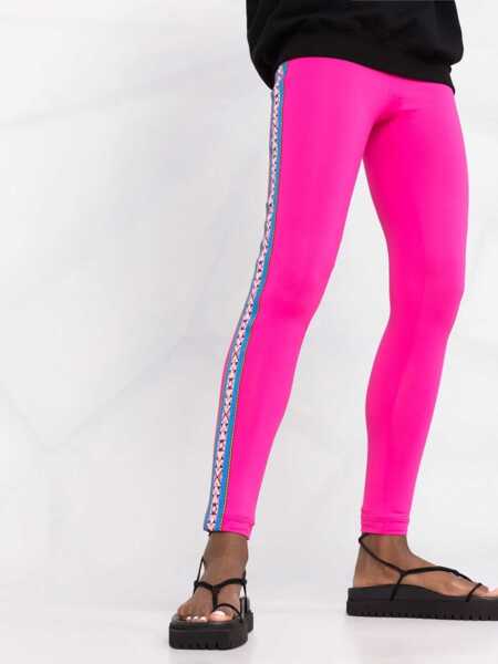 Pantaloni casual ETRO Leggings With Logo PINK Femei (BM 8737212) 5