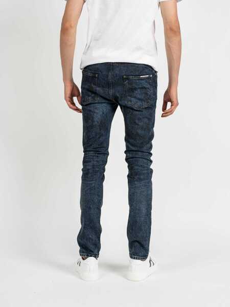 Pantaloni casual Les Hommes LKD320 Niebieski Barbati (BM 8737566) 4