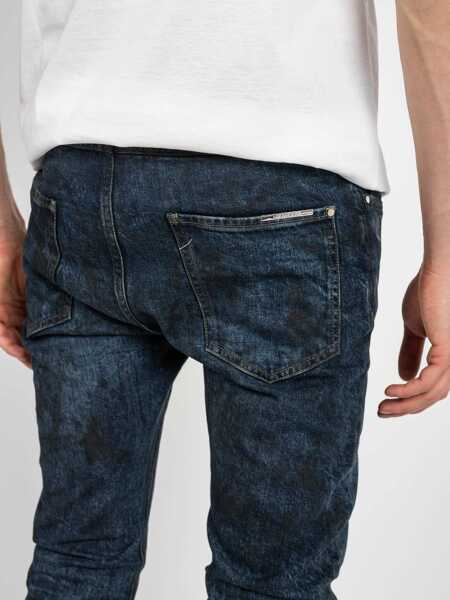 Pantaloni casual Les Hommes LKD320 Niebieski Barbati (BM 8737566) 8