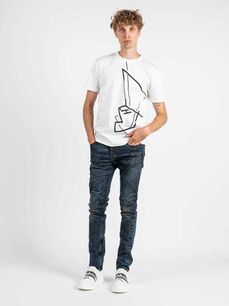 Pantaloni casual Les Hommes LKD320 Niebieski Barbati (BM 8737566) 9