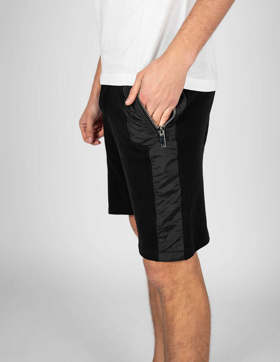 Pantaloni scurti Les Hommes LKJ501 Czarny Barbati (BM 8737608) 4