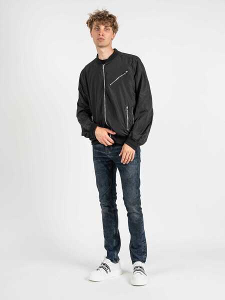 Jachete Les Hommes Bomber LKO102 Czarny Barbati (BM 8737620) 6