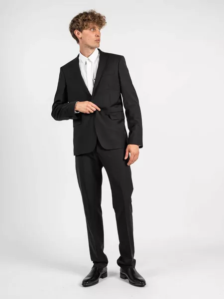 Sacouri office Les Hommes Classic City LKW100 Czarny Femei (BM 8737641) 2