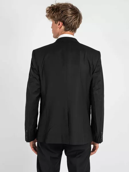 Sacouri office Les Hommes Classic City LKW100 Czarny Femei (BM 8737641) 11