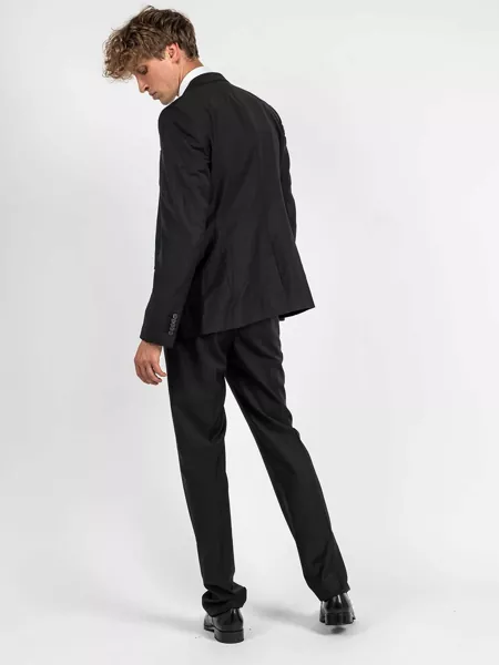 Sacouri office Les Hommes Classic City LKW100 Czarny Femei (BM 8737641) 4