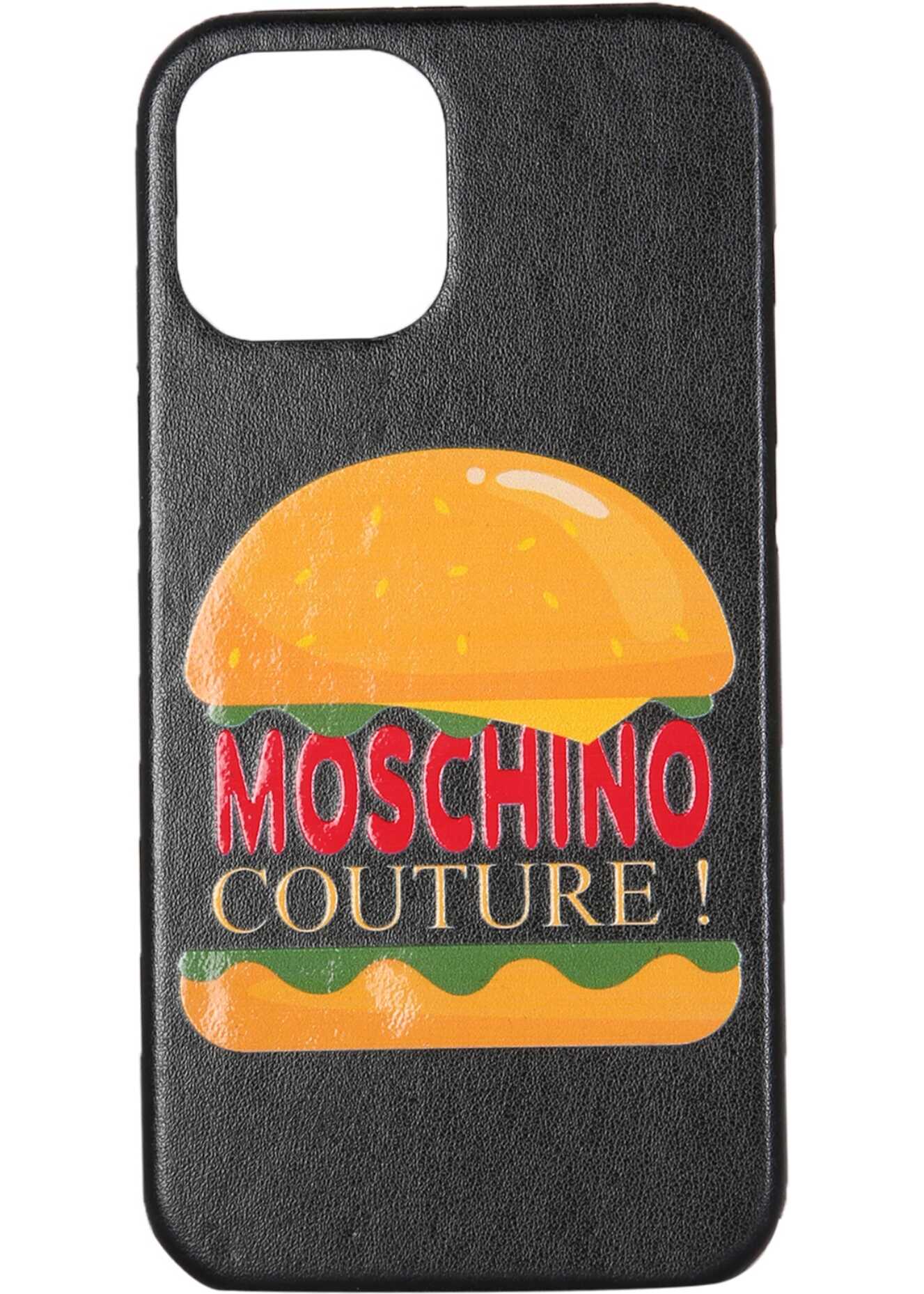 Moschino Iphone 12 Pro Max Cover BLACK