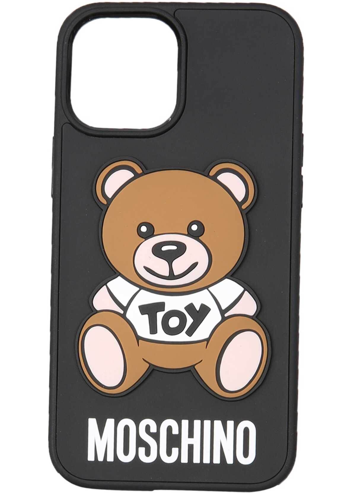 Moschino Iphone 12 Pro Max Cover 79308306_1555 BLACK