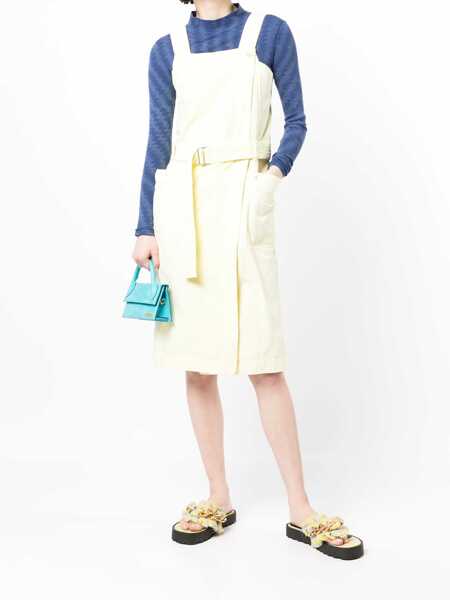 Rochii casual Kenzo Denim Midi Dress YELLOW Femei (BM 8739621) 2