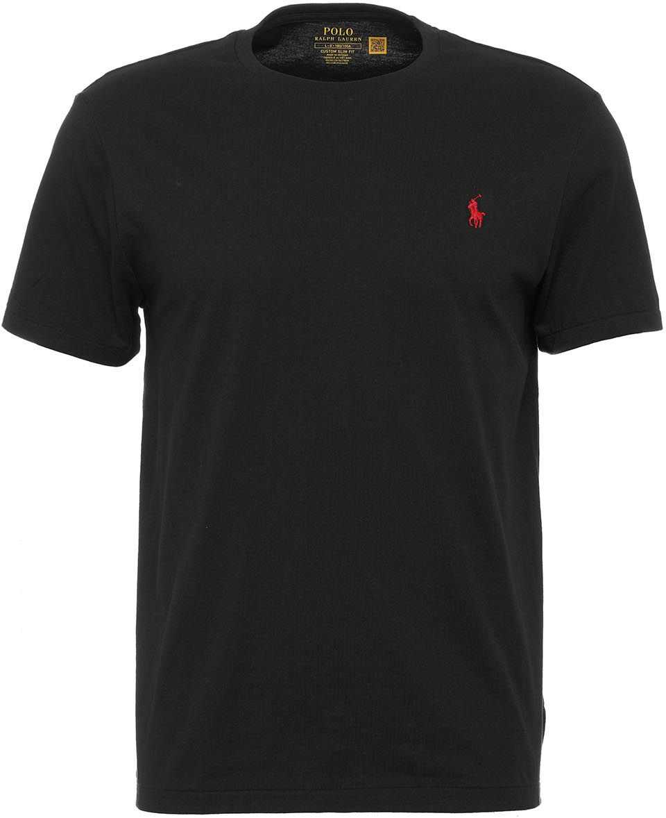 Ralph Lauren T-shirt with logo embroidery Black