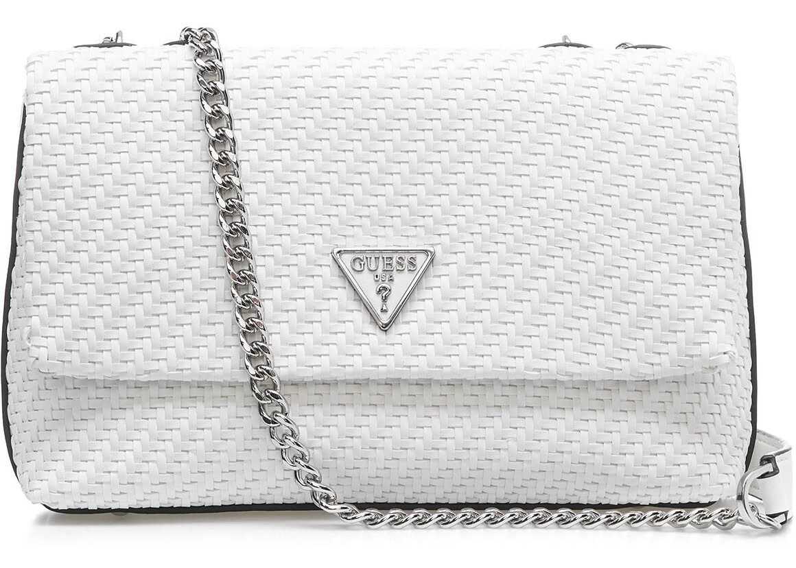 GUESS Crossbody bag "Hassie" White