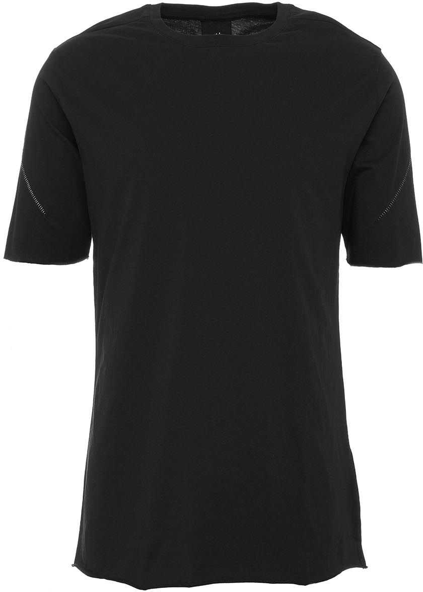 Thom / Krom T-shirt with seam details Black