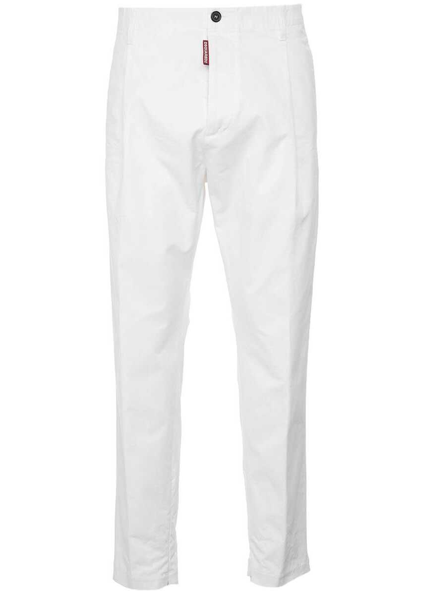 DSQUARED2 Super Light New Dan Pants White