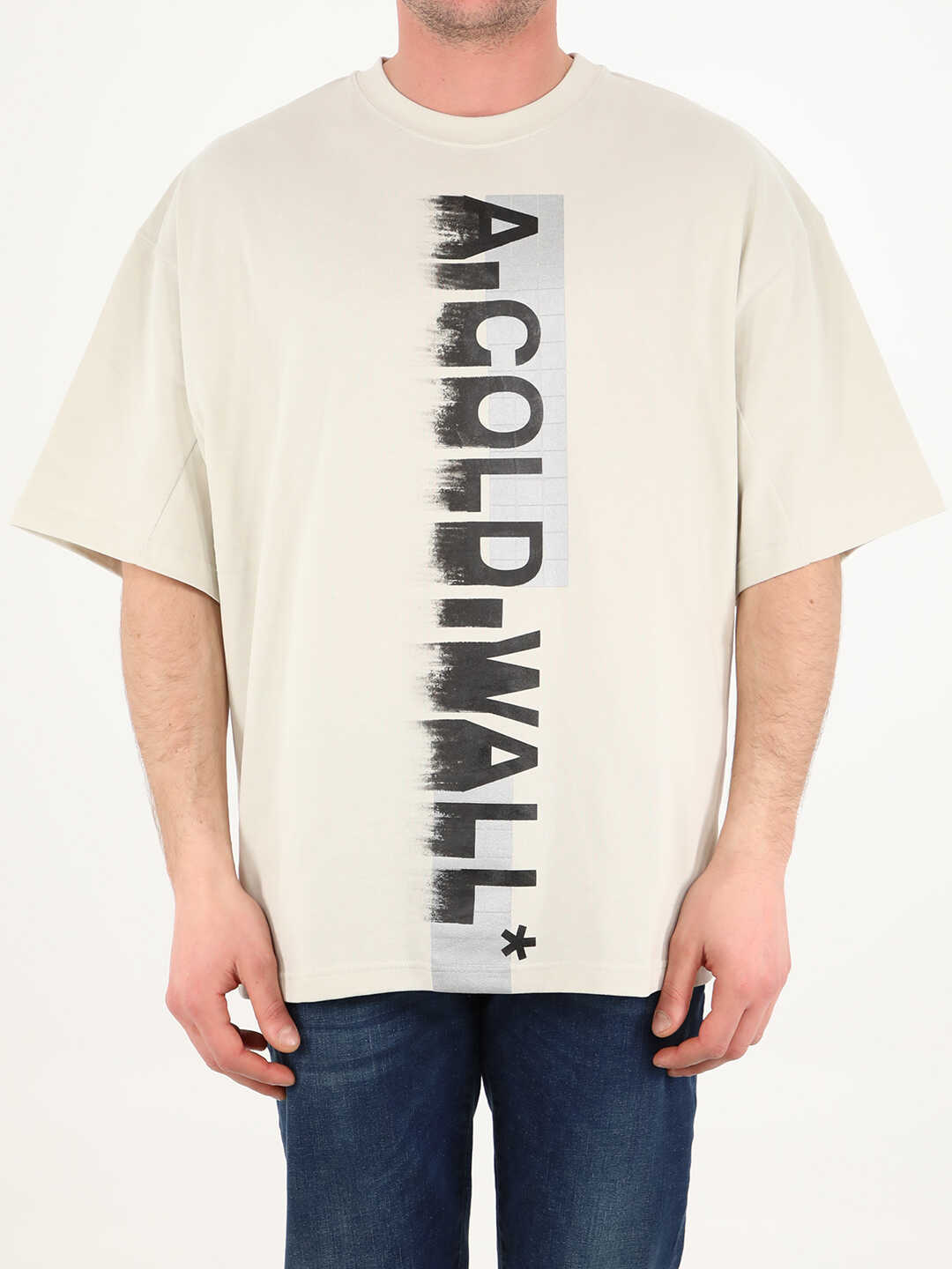 A-COLD-WALL* Maxi Logo T-Shirt ACWMTS066 Cream