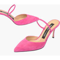 Sandale cu toc 7,5Cm Suede Leather Godiva 075 Sandals Femei
