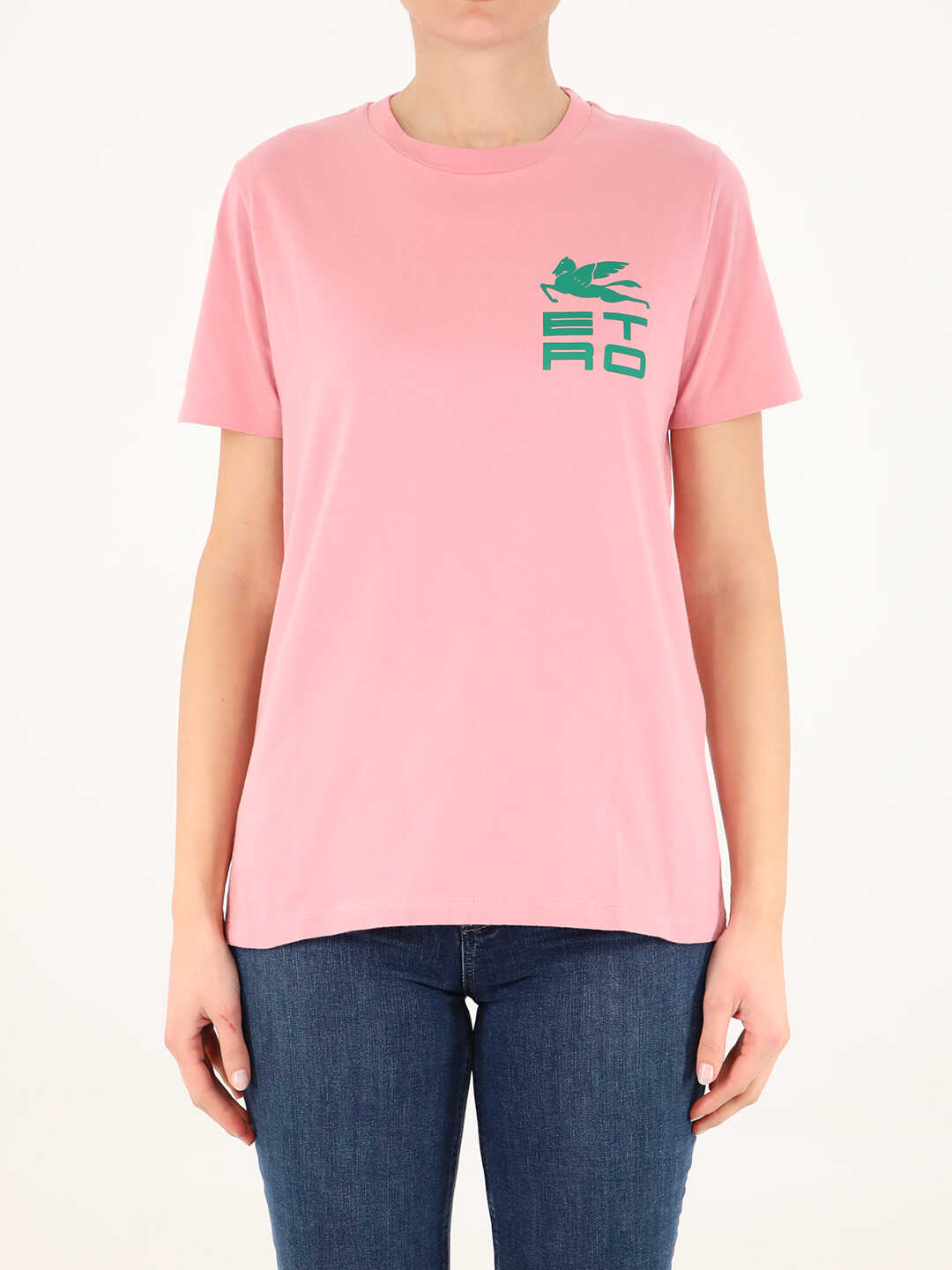 ETRO T-Shirt With Logo 196039759 9759 Pink