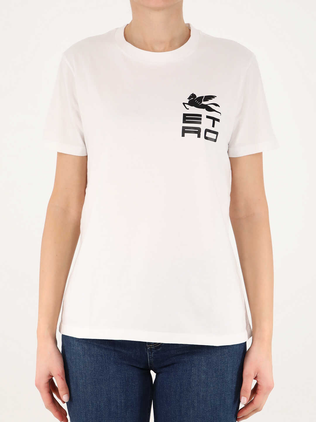 ETRO T-Shirt With Logo 196039759 9759 White