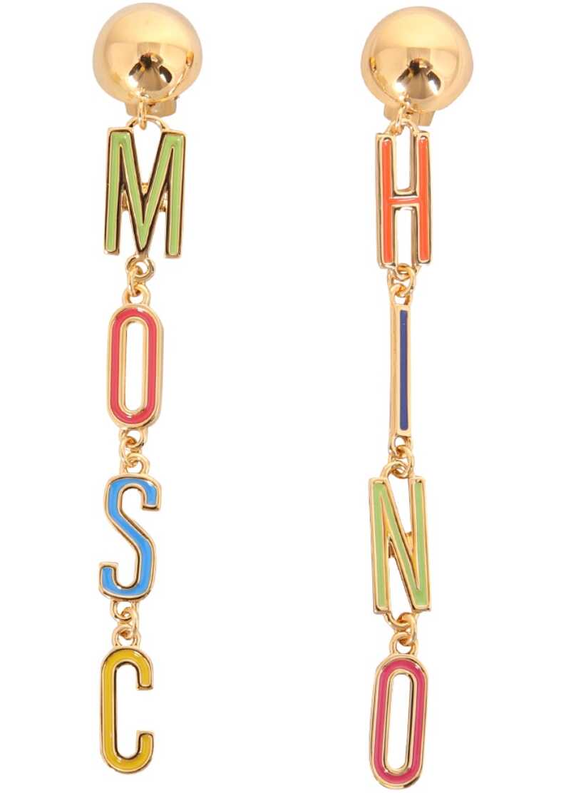 Moschino Earring With Logo MULTICOLOUR image2