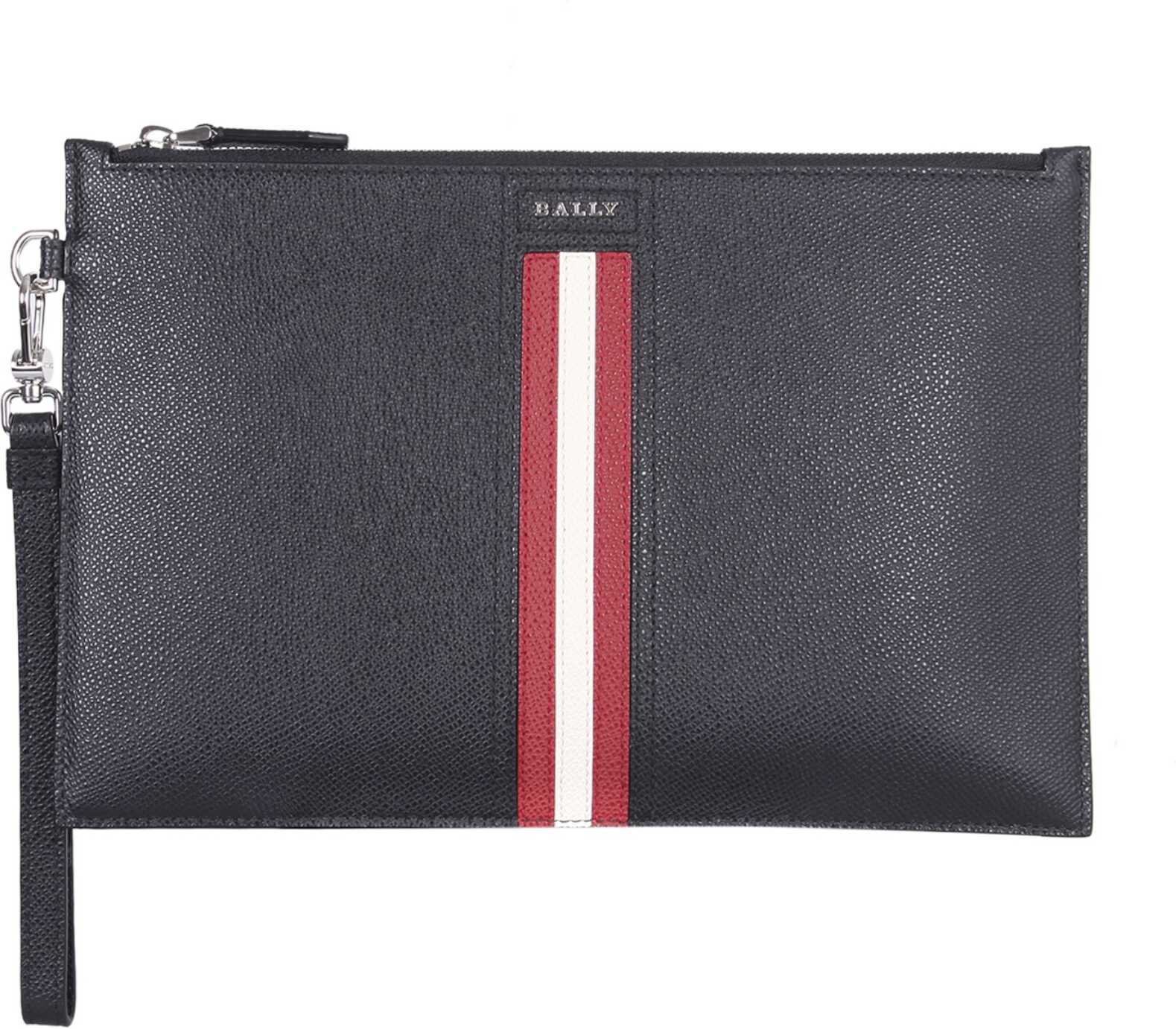 Bally Tenery Pouch 598448_18648F010 BLACK